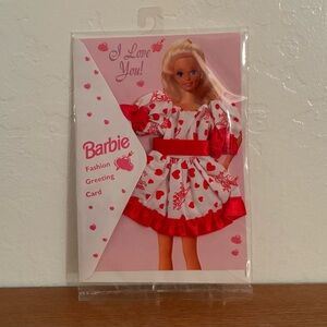 1995 Barbie Fashion Card NRFP